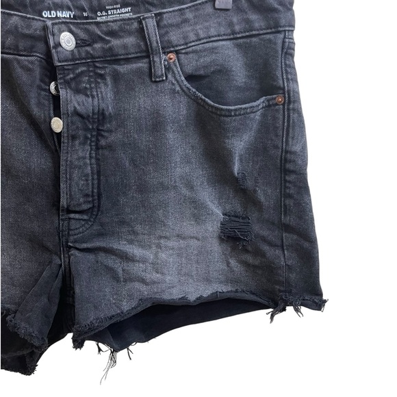 Old Navy High-Rise Cut off Short O.G Size 16 - Picture 4 of 8